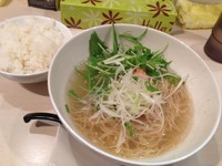 「塩そば」@豚骨ラーメン ぜろやの写真