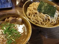 「ベジポタ味玉肉増しつけ麺(2玉盛り+100円)」@ベジポタつけ麺 えん寺の写真