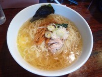 「自然洞ラーメン（白）+バター+大盛」@自然洞 麺舗の写真