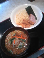 「特製つけ麺（大盛）６５０円」@上海ピーマンの写真