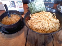 「煮干しつけ麺、大盛り」@jun-pey ra-men 成瀬本店の写真