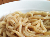 「まぜそば３７５ｇ￥８００」@麺屋 むじゃきの写真