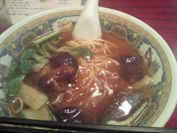 「牛バラそば￥500」@常州飯店の写真