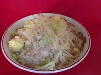 「ラーメン・野菜・ニンニク・油・多め」@赤ひげラーメンの写真