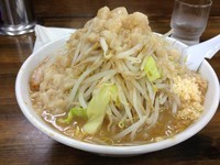 「ライトイチロー¥750 (ニンニク、アブラ)」@G麺烈伝 地雷屋の写真
