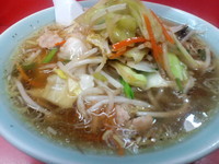 「野菜ラーメン　500円（木曜、日曜限定価格）」@中華そば のんぼの写真