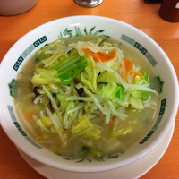 「野菜たっぷりタンメン　（490円）」@日高屋 中山北口店の写真