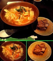 「野菜そば ￥700＋本ソーキ￥180」@沖縄そば専門店 みいかじの写真