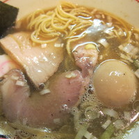 「にぼしそば（７５０円）」@おおぜき中華そば店の写真