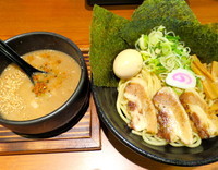 「塩つけ麺全部入り」@晴レル屋 南店の写真