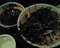 「冷たい肉そば　８５０円」@そば処 港屋MINATOYAの写真