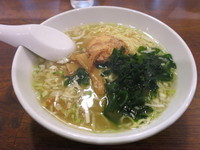 「朝の中華そば 塩」@つけめん TETSU 武蔵小杉店の写真