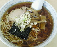 「ラーメン　５００円」@丸信中華そばの写真