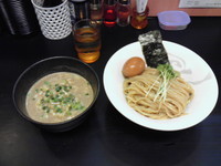 「つけめん、燻製味玉」@麺処 晨輝 shinkiの写真