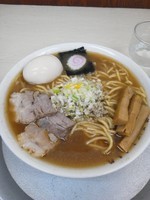 「中華そば大盛り漬け玉子」@中華そば ふくもりの写真