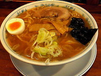 「中華そば中盛無料(麺量300g) ￥700」@めんや 直伝の写真