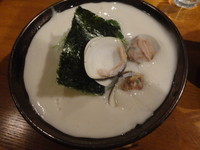 「凝縮蛤ざんまいそば」@麺屋 大漁まことの写真