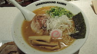 「特製ラーメンライト（M）」@UNDER GROUND RAMEN REMIXの写真