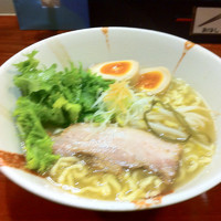 「塩玉麺」@旬麺しろ八の写真