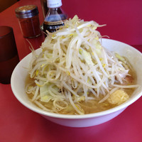 「ラーメン＋ニンニク」@ラーメン二郎 ひばりヶ丘駅前店の写真