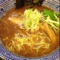 「豚骨魚介ラーメン」@上野 戸みら伊本舗の写真