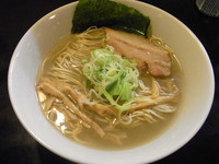 「煮干しらーめん(塩)」@麺堂 稲葉の写真