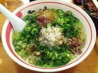 「牛タン塩そば」@ちばき屋 横浜ポルタ店の写真