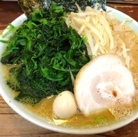 「ラーメン（￥680）＋もやし（￥50）＋レンソウマシ（￥0）」@壱六家 大森店の写真