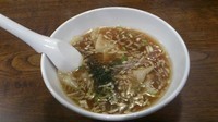 「わんたん(醤油)」@つけめん TETSU 武蔵小杉店の写真