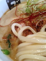 「釜揚げつけ麺メンマ増」@ぶっこ麺らーめんの写真