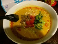 「雪のたんたん\880」@自家製麺ほうきぼし 神田店の写真