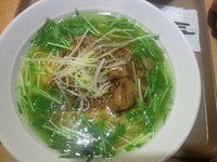 「三崎まぐろラーメン 850円」@ゑびな軒 東名海老名SA下り線店の写真