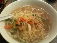 「浪花の塩つゆそば」@元祖餃子舗 珉珉 錦糸町店の写真