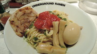 「特製イタリあえめん（M)」@UNDER GROUND RAMEN REMIXの写真