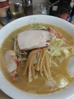 「味噌ラーメン+野菜　850円」@らーめん山田の写真