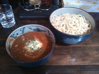 「トマトチーズつけ麺」@麺屋 なか丸の写真