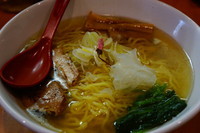 「ロクな麺（６周年記念限定）、中盛」@麺屋 翔 西新宿本店の写真