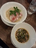 「醤油つけ麺」@創作麺工房 鳴龍の写真