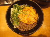 「かき揚げそば350円」@麺家 京都上がも店の写真