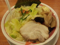 「塩野菜らーめん756円」@らーめん屋 あじとら 行田店の写真