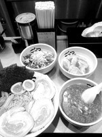 「デスセット」@超ごってり麺 ごっつ 秋葉原店の写真