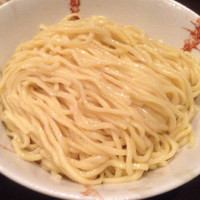 「醤油つけ麺+大盛り+ネギチャーシューご飯」@麺屋33の写真