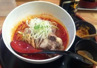 「紅麺＋牛テール」@牛骨屋 バカボーンの写真