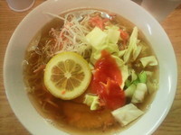 「春色のエビ塩らぁめん（700円）」@麺処 あずきの写真