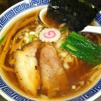 「黄金中華そば（並盛）　680円」@麺や ポツリの写真