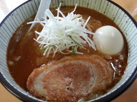 「こってり醤油　650円+味玉100円」@こもり家の写真