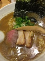 「煮干醤油SOBA 大880円」@銀座 篝の写真