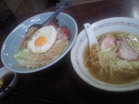 「酔來丼￥400+小ラーメン￥200」@酔来軒の写真