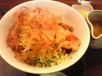 「まぜそば」@つけめん TETSU 武蔵小杉店の写真