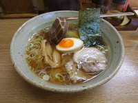 「中華そば定食 780円 中華そば ギョーザ (半)ライス」@中華そば匠の写真